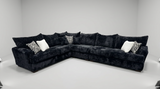 Rizz Black 4-Piece Sectional by New Era Innovations at Eve Furniture