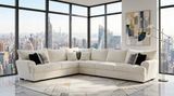 Rizz Ivory Sectional by New Era Innovations at Eve Furniture