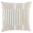 RM Levi Ivory/Natural 22x22 Throw Pillow (Set of 2) by Classic Home at Eve Furniture