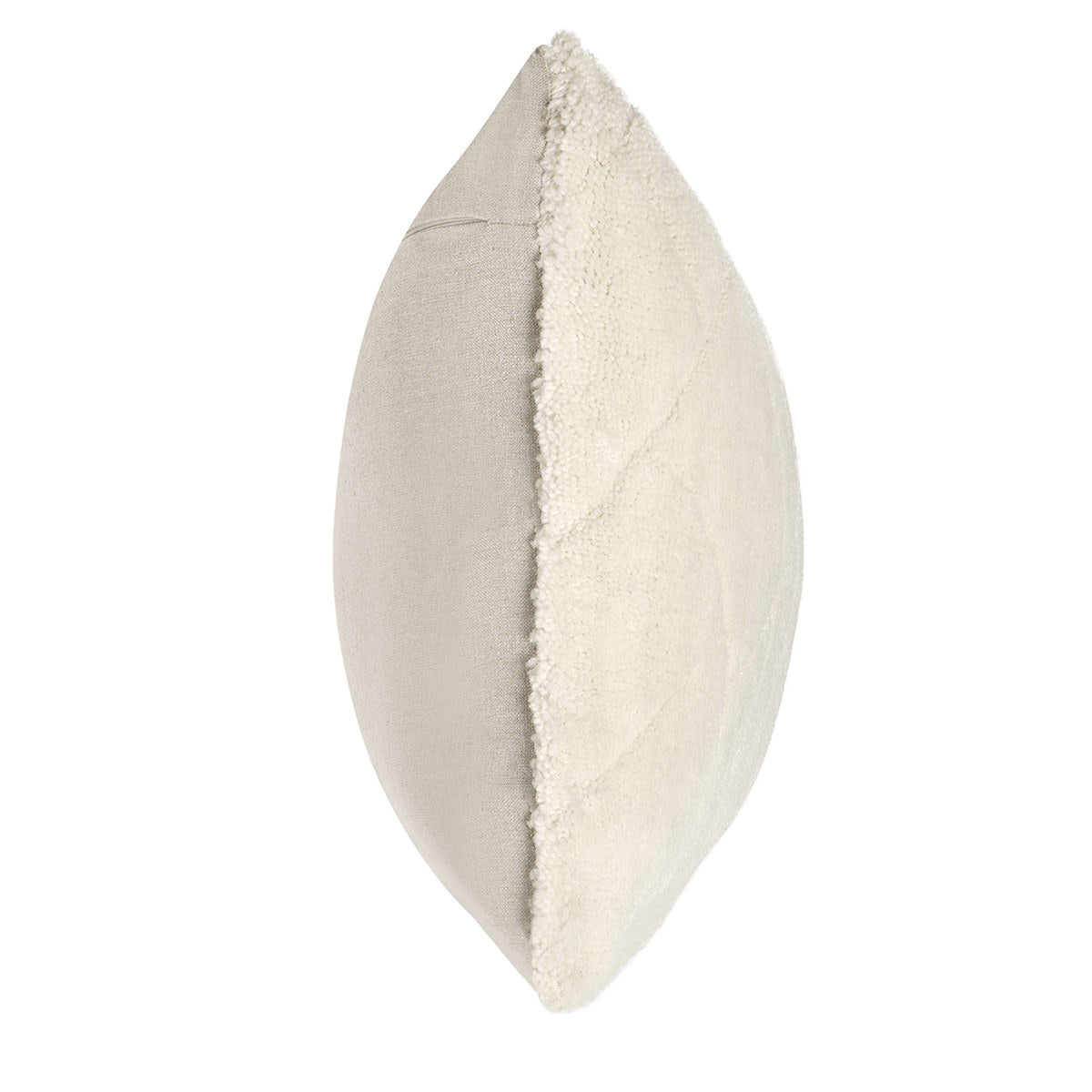 RN Mercer Ivory Wool Throw Pillow (Set of 2) by Classic Home at Eve Furniture