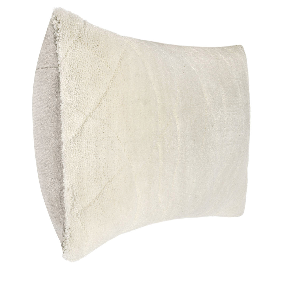 RN Mercer Ivory Wool Throw Pillow (Set of 2) by Classic Home at Eve Furniture