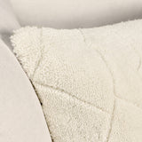 RN Mercer Ivory Wool Throw Pillow (Set of 2) by Classic Home at Eve Furniture