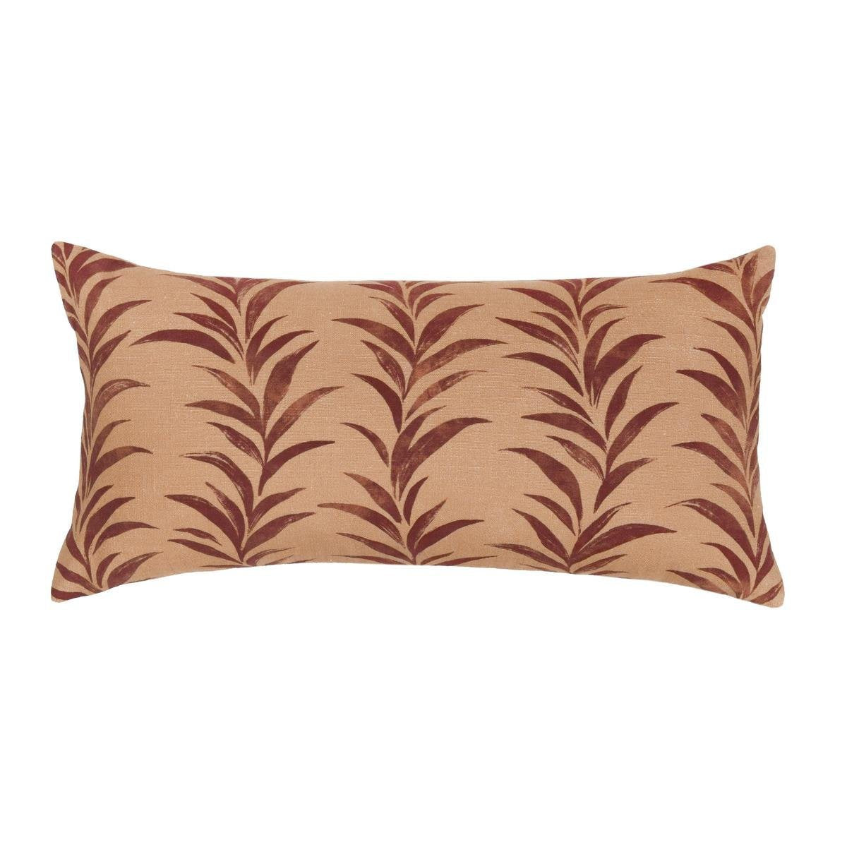 RO Alula Sienna/Burgundy Multiple Sizes Throw Pillow (Set of 2) by Classic Home at Eve Furniture