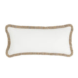 RO Cara Ivory/Natural Multiple Sizes Throw Pillow by Classic Home at Eve Furniture