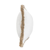 RO Cara Ivory/Natural Multiple Sizes Throw Pillow by Classic Home at Eve Furniture