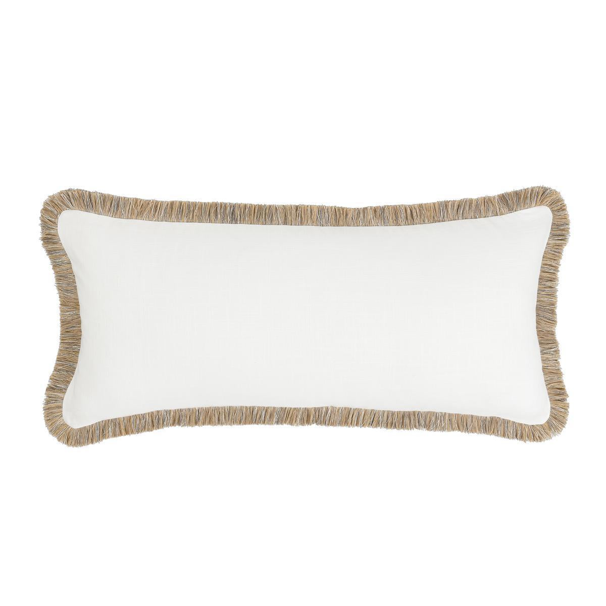 RO Cara Ivory/Natural Multiple Sizes Throw Pillow (Set of 2) by Classic Home at Eve Furniture