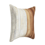 RO Meru Hide Tan Multi 20x20 Throw Pillow (Set of 2) by Classic Home at Eve Furniture