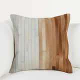 RO Meru Hide Tan Multi 20x20 Throw Pillow (Set of 2) by Classic Home at Eve Furniture