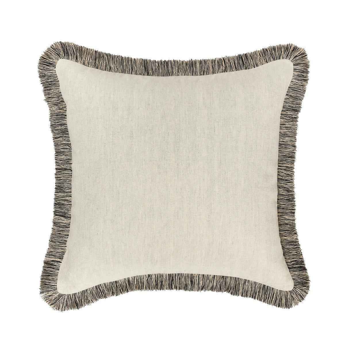 RO Nola Natural/Black Multiple Sizes Throw Pillow by Classic Home at Eve Furniture