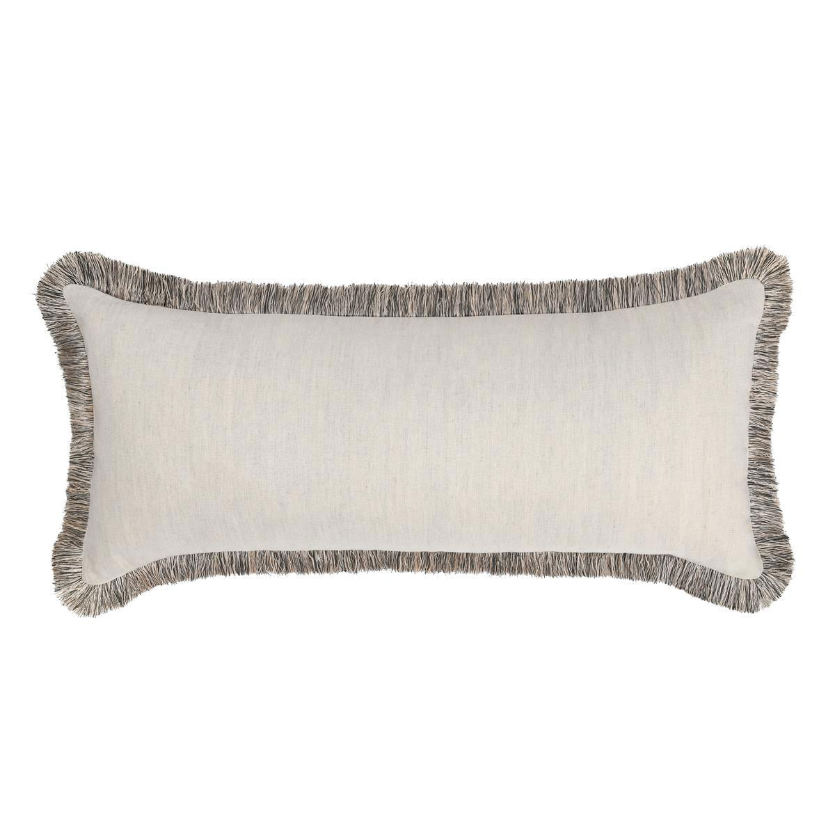 RO Nola Natural/Black Multiple Sizes Throw Pillow by Classic Home at Eve Furniture