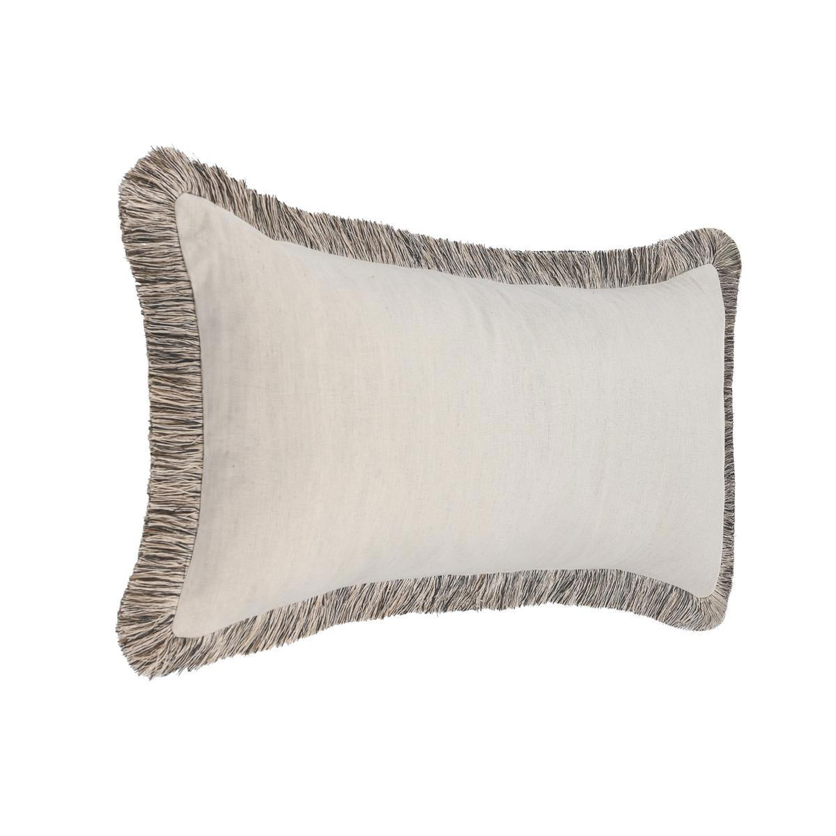 RO Nola Natural/Black Multiple Sizes Throw Pillow (Set of 2) by Classic Home at Eve Furniture