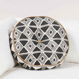 RO Nubia Black/White Multiple Sizes Cushion by Classic Home at Eve Furniture