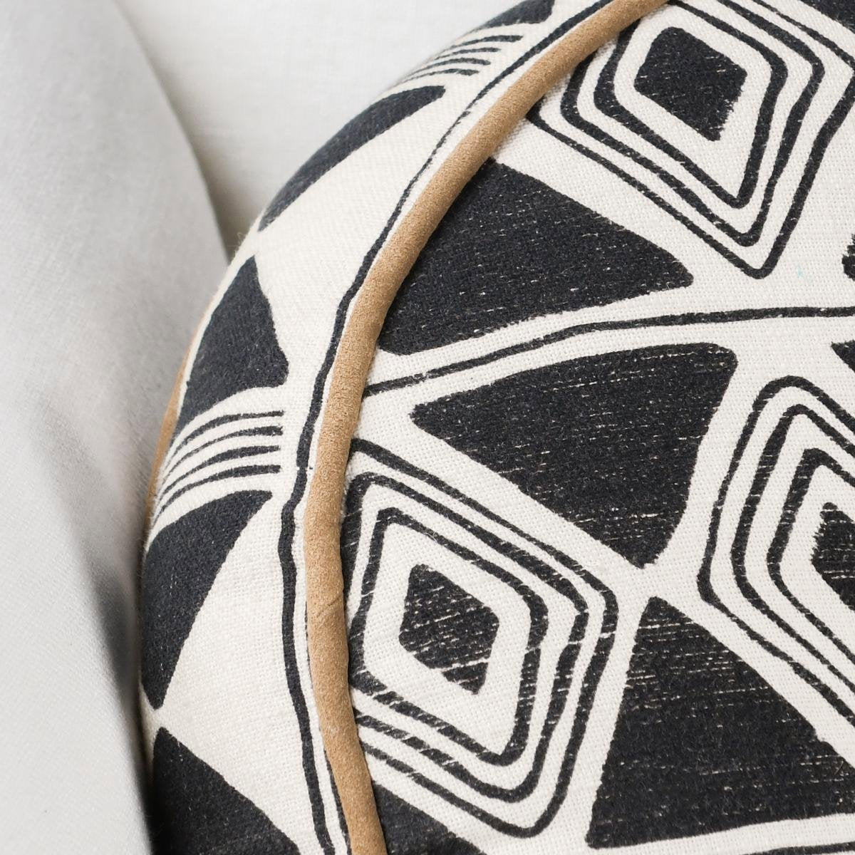 RO Nubia Black/White Multiple Sizes Cushion by Classic Home at Eve Furniture