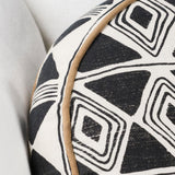 RO Nubia Black/White Multiple Sizes Cushion by Classic Home at Eve Furniture