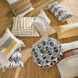 RO Nubia Black/White Multiple Sizes Cushion by Classic Home at Eve Furniture