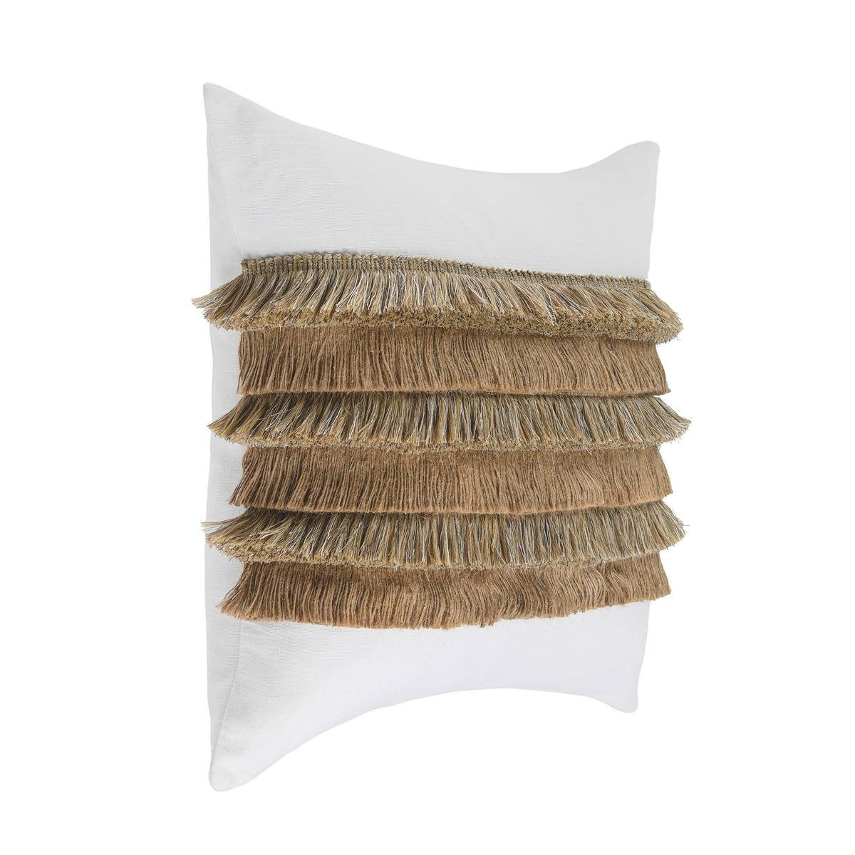 RO Safi Ivory/Natural 22x22 Throw Pillow (Set of 2) by Classic Home at Eve Furniture