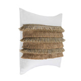 RO Safi Ivory/Natural 22x22 Throw Pillow (Set of 2) by Classic Home at Eve Furniture