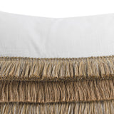 RO Safi Ivory/Natural 22x22 Throw Pillow (Set of 2) by Classic Home at Eve Furniture