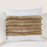 RO Safi Ivory/Natural 22x22 Throw Pillow (Set of 2) by Classic Home at Eve Furniture