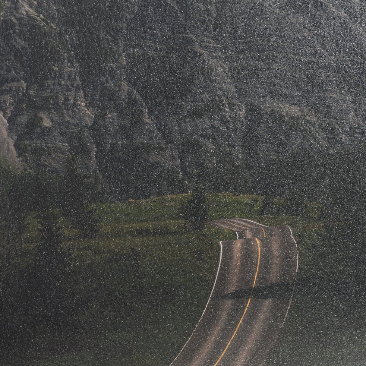Road Home by Chad Mackay Textured FramedPhoto Print Matted under Glass by Mercana at Eve Furniture