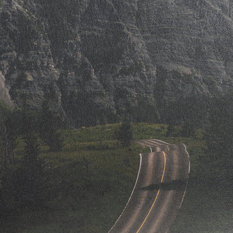 Road Home by Chad Mackay Textured FramedPhoto Print Matted under Glass by Mercana at Eve Furniture