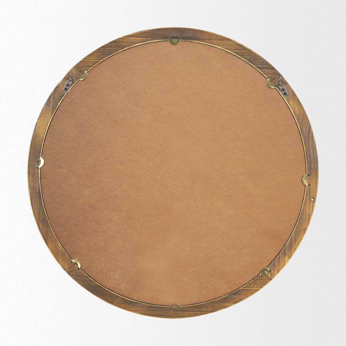 Roan Black Wood Beaded Wall Mirror by Mercana at Eve Furniture