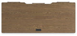 Roanhowe Brown 68" Home Office Desk by Ashley at Eve Furniture