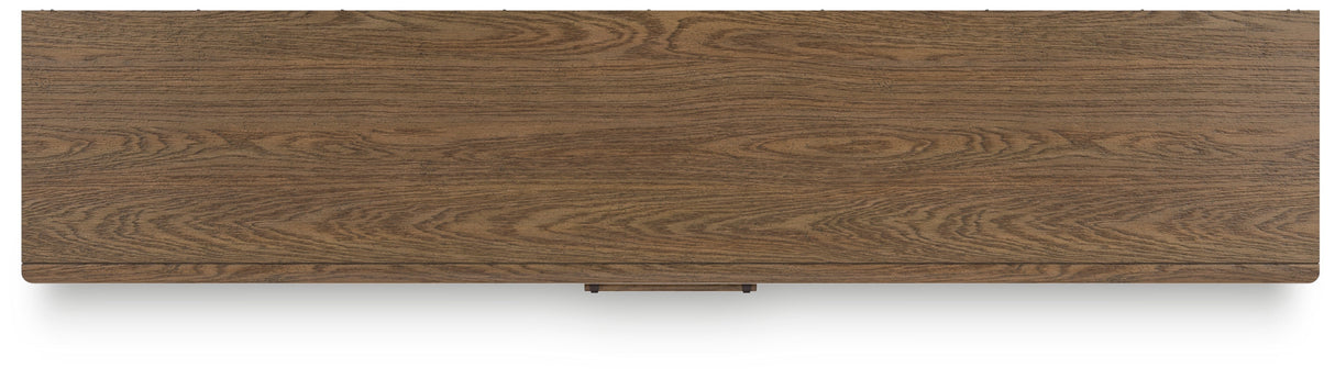 Roanhowe Brown 85" TV Stand