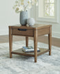 Roanhowe Brown End Table by Ashley at Eve Furniture