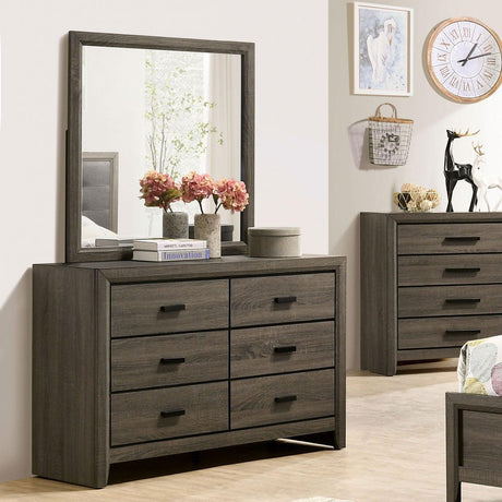 Roanne Gray Dresser by Furniture of America at Eve Furniture