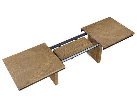 Roatan 80-96″ Table with 16″ Leaf by Steve Silver at Eve Furniture
