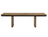 Roatan 80-96″ Table with 16″ Leaf by Steve Silver at Eve Furniture
