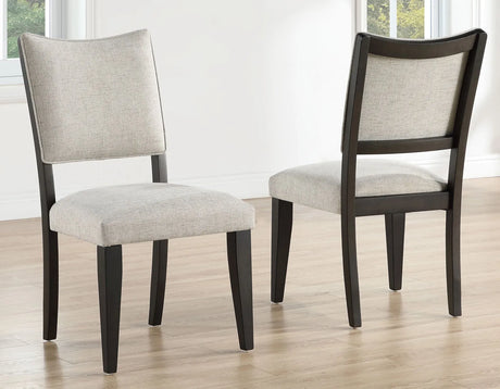 Roatan Toffee/Black Dining Room Set by Steve Silver at Eve Furniture