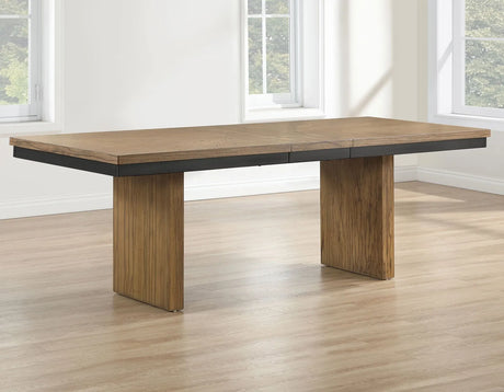 Roatan Toffee/Black Dining Room Set by Steve Silver at Eve Furniture