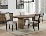Roatan Toffee/Black Dining Room Set by Steve Silver at Eve Furniture