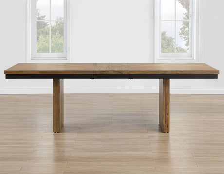 Roatan Toffee/Black Dining Room Set by Steve Silver at Eve Furniture