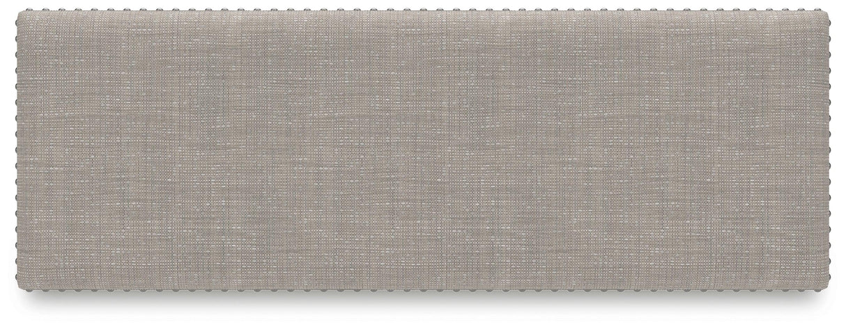 Robbinsdale Antique White 49" Counter Height Dining Bench by Ashley at Eve Furniture