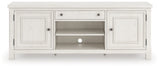 Robbinsdale Antique White 72" TV Stand by Ashley at Eve Furniture