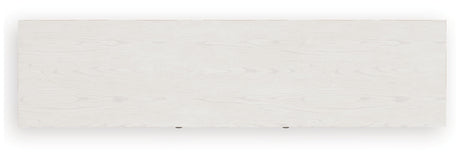 Robbinsdale Antique White 72" TV Stand by Ashley at Eve Furniture