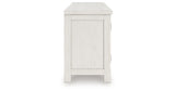 Robbinsdale Antique White 72" TV Stand by Ashley at Eve Furniture