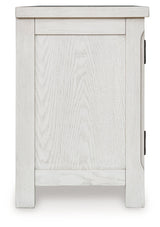 Robbinsdale Antique White 72" TV Stand by Ashley at Eve Furniture