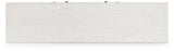 Robbinsdale Antique White 72" TV Stand by Ashley at Eve Furniture