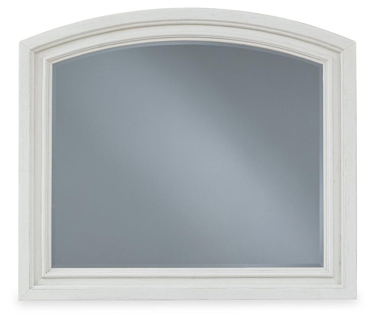 Robbinsdale Antique White Bedroom Mirror (Mirror Only) by Ashley at Eve Furniture