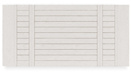 Robbinsdale Antique White Counter Height Dining Extension Table by Ashley at Eve Furniture