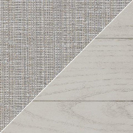 Robbinsdale Antique White Counter Height Dining Table and 8 Barstools by Ashley at Eve Furniture