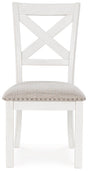 Robbinsdale Antique White Dining Chair, Set of 2 by Ashley at Eve Furniture