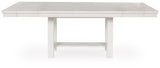 Robbinsdale Antique White Dining Extension Table by Ashley at Eve Furniture
