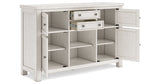 Robbinsdale Antique White Dining Server by Ashley at Eve Furniture