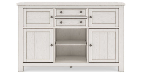 Robbinsdale Antique White Dining Server by Ashley at Eve Furniture