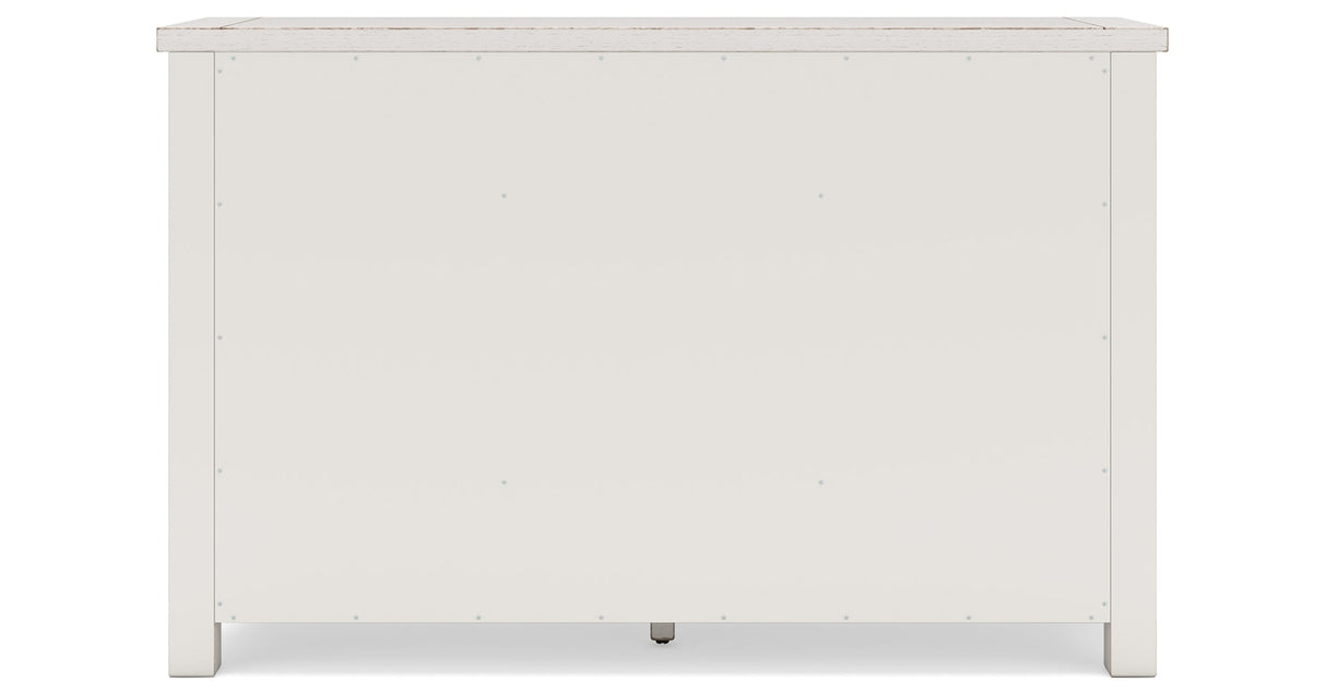 Robbinsdale Antique White Dining Server by Ashley at Eve Furniture